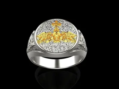 Ring Signet  125 3D print model