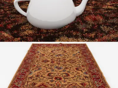 Rugs No 411 Low-poly 3D model