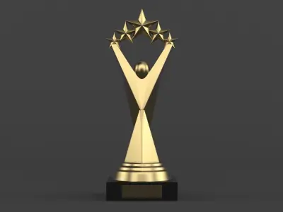 Trophy Cups 3D model