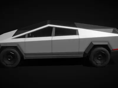 Tesla CyberTruck 3D model