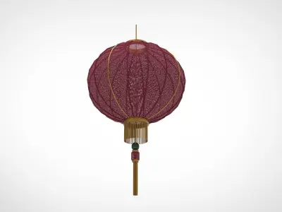 lantern O chinese 3D model