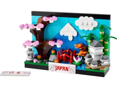 TwindBricks3D - 40713 Japan Postcard 3D print model