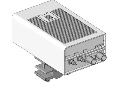 MODELO FBX RRU HUAWEI  3D model