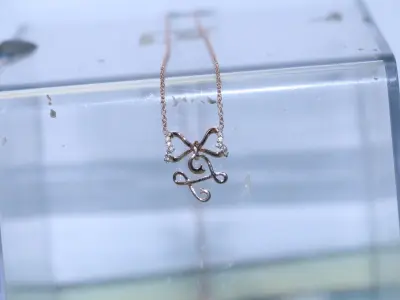Alphabet Z Pendant 3D print model
