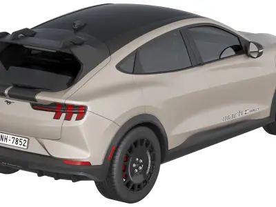 Mustang Mach-E Rally 2025 3D model