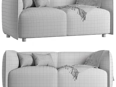 Mia Sofa By Mdf Italia 3D model