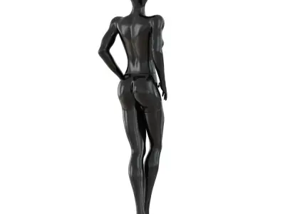 Female Abstract Mannequin 74 3D model