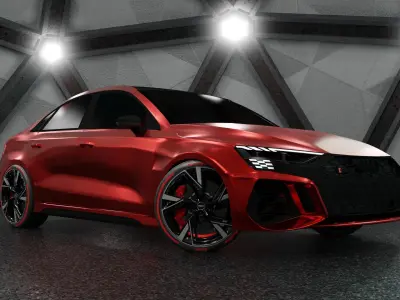 2022-2023 Audi RS3 3D model