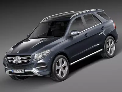 Mercedes-Benz GLE 2016 3D model