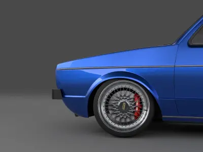 Volkswagen Golf Mk I 3D model