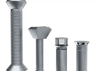 Chimney Ventilations 3D model