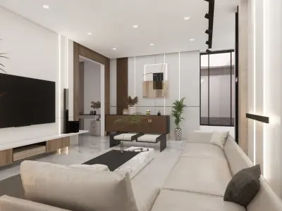 Living Room Interior 3D model