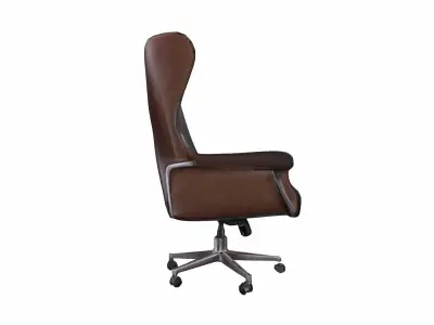 Executive Chair  Leather Office Chair 3D model