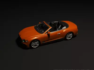 Bentley Continental GTC 3D model