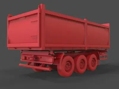 Trailer mod25 3D print model