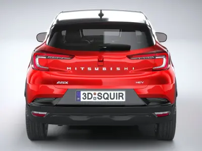 Mitsubishi ASX 2024 3D model