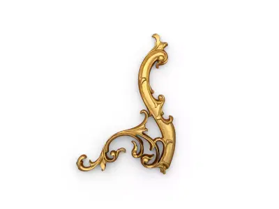 Classic decor ornament 317 3D model