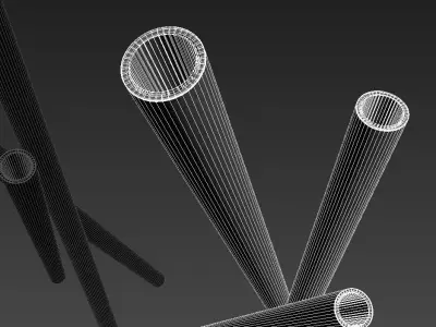 Modern Vase Cutting by Jean Francois D Or Free 3D model