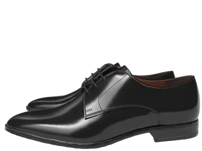 Formula Shoe Low-poly 3D model