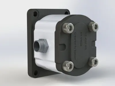 Hydraulic Pump 3D model