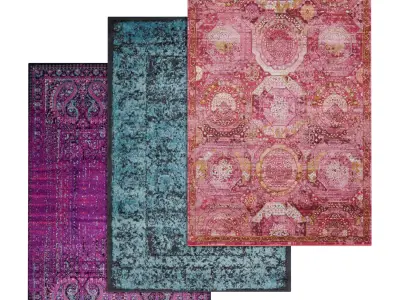 Rug Set 1813 3D model
