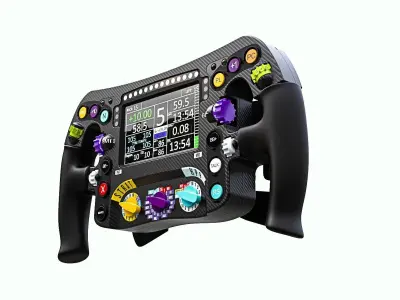 Mercedes F1 Steering Wheel 3D model