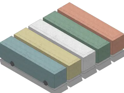 Simple Big Bus 3D model