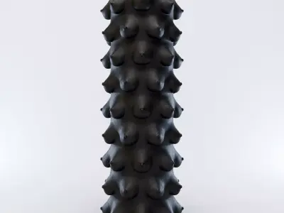 Stacked Boobs Vase 3D model