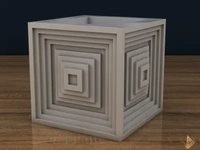 VASE 019 3D print model