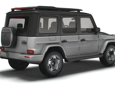 Mercedes Benz Concept EQG 2022 3D model