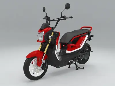 Honda Zoomer X 110cc Scooter 3D model