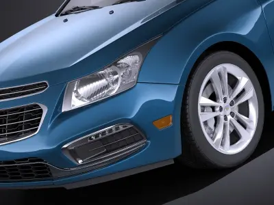 Chevrolet Cruze Sedan 2015 VRAY 3D model