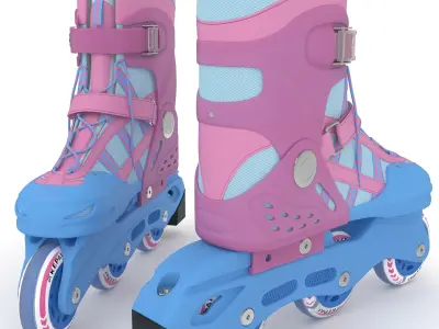 Roller skates KEPAI  3D model