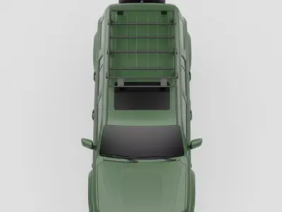 Rugged SUV  3D model
