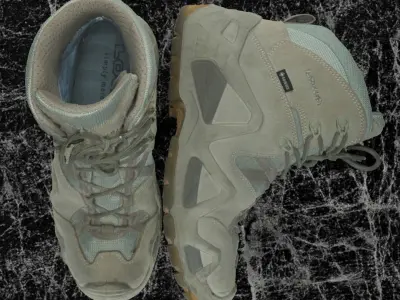 LOWA ZEPHYR GTX MID 3D BOOTS 3D model