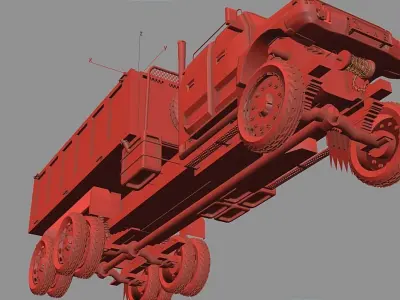 KING TRUCK  3D model