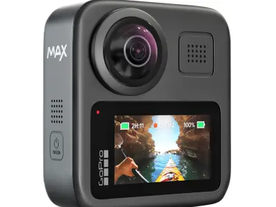 GoPro Max 3D model