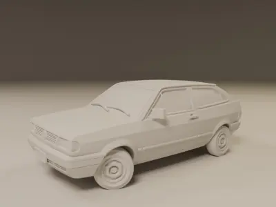 1987 gol 1000  3D print model