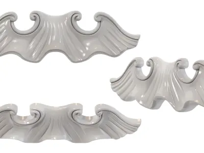 Classic carved 251 3D model