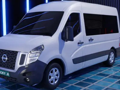 Nissan NV400 3D Model 3D model