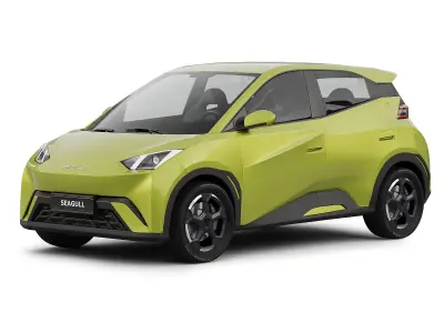 Byd Seagull Low-poly 3D model