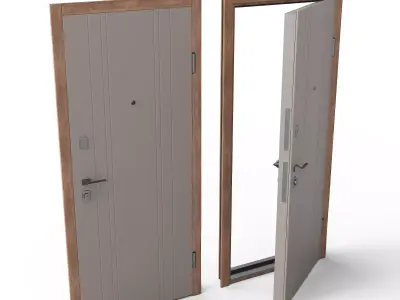 Danaan Door 3D model