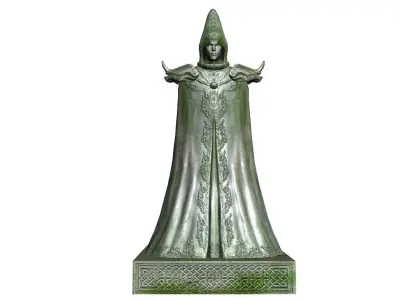 3Dfoin - Statues pack Low-poly 3D model