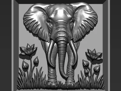 Elephant A10 3D print model