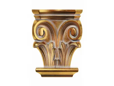 Classic capitel 02 3D model