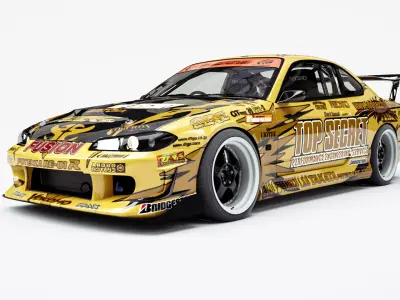 NISSAN SILVIA  3D model