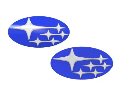 Subaru Logo 3D print model