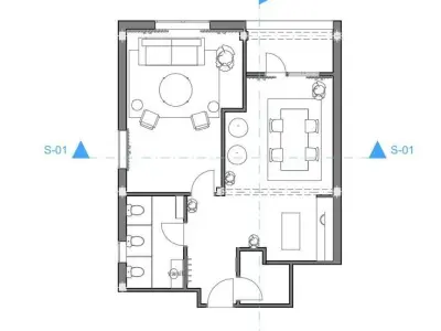 Podcast Studio 3D model