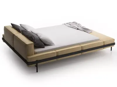 DS 1121 180 Bed 3D model