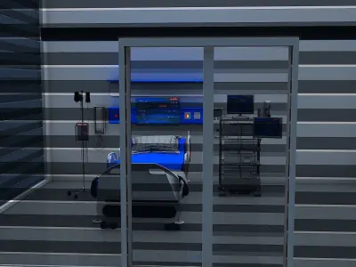 INTENSIVE CARE UNIT 3D model